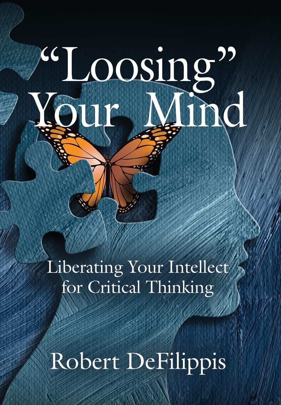 Book cover of the puzzle in a human head