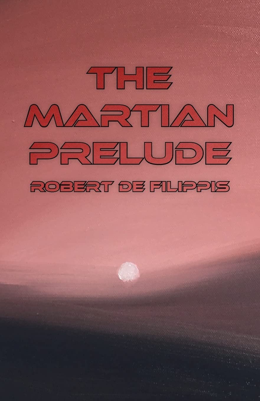 Book cover of a Martian landscape